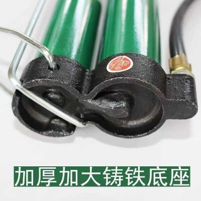 正品打气筒高压正牌老式户外加厚加粗充气筒便携式通用