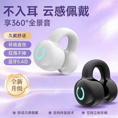 高音质柏林之声夹耳式新款2026无线蓝牙耳机听歌通话单只续航降噪优惠商品图片
