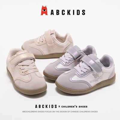 ABC断码处理春秋新款软底运动双网儿童板鞋女孩子百搭跑步鞋优惠商品图片
