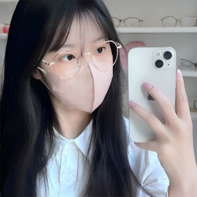 素颜学生近视女眼镜ins高颜值男生显脸小专业散光配镜防蓝光辐射