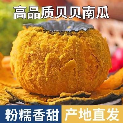【高品质】正宗贝贝南瓜板栗味小南瓜粉糯宝宝辅食老南瓜整箱批发优惠商品图片