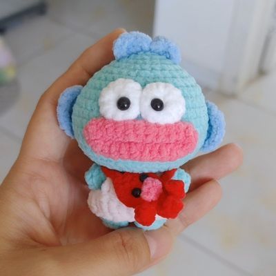 手工编织成品diy可爱小丑鱼毛线礼品挂件,针织挂件成品【10天内发货】优惠商品图片