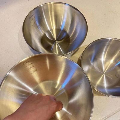 【拍一发三】不锈钢料理盆碗打蛋沙拉凉拌水果泡面煮面和面盆家用优惠商品图片