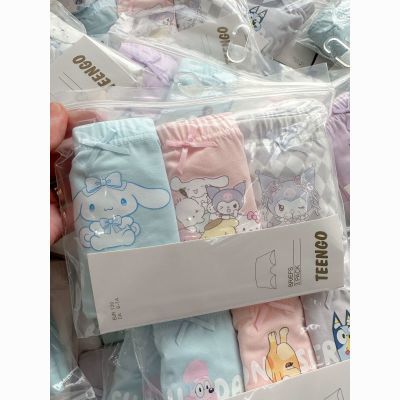 中大童女宝宝100%不夹pp外贸出口女童纯棉平角小女孩好穿四角短裤