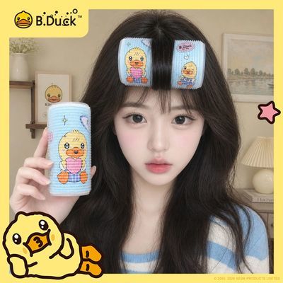 B.Duck刘海卷发筒大卷大波浪学生免烫卷发筒空气刘海定型卷发蓬松优惠商品图片