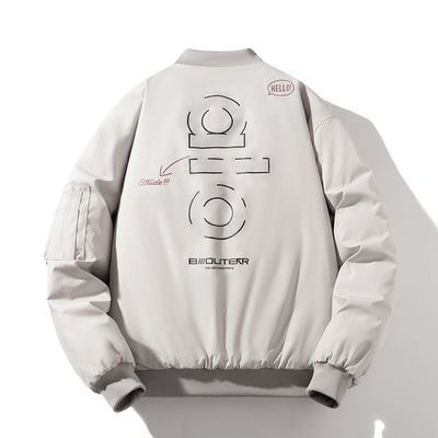 棒球服男女飞行员夹克棉衣潮流情侣百搭厂家处理ins