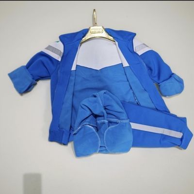 喀什喀什市小学生冬季校服反光套装外套男女统一保暖摇粒绒加绒