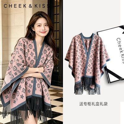官网Cheek Kiss旗舰店围巾女冬季保暖韩版百搭送女生女友闺蜜礼物