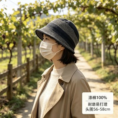 45-70岁时尚帽子遮阳帽秋冬帽