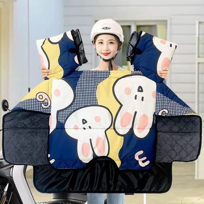电动车加绒摩托电瓶车罩四季通用加厚冬天防水保暖冬季特厚防雨
