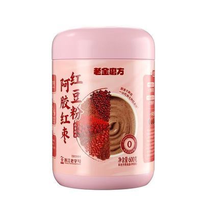 临期豆浆粉老金磨方阿胶红枣红豆粉600g
