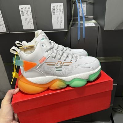 篮球鞋尾货男女秋冬实战减震运动高帮球鞋减震防滑耐磨时尚运动鞋