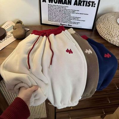奥粒绒卫裤柔软舒适显瘦休闲裤多色可选宽松版型男女童宝宝卫裤优惠商品图片