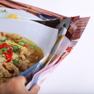 东北菜高清透光灯片打印菜牌菜品展示牌图片印刷定制餐馆菜品图