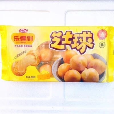 网红爆浆芝士球乐得利酥脆拉丝20包韩式热卖夹心奶酪芝士发货