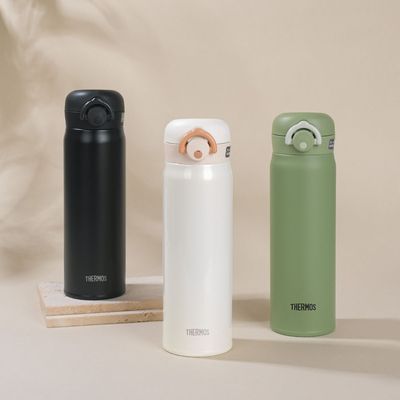 【膳魔师】保温杯不锈钢进口学生简约男女水杯车载便携JNR-500/350ML