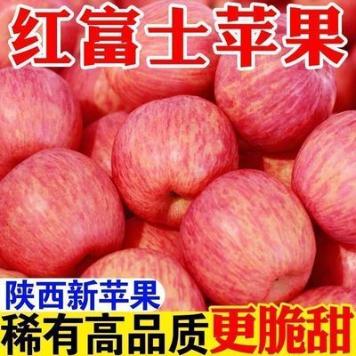 【爆甜】头茬红富士苹果脆甜冰糖心新鲜苹果应季水果一级整箱