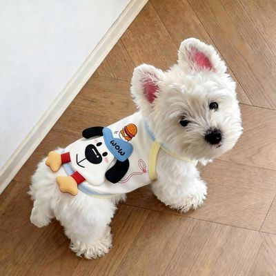 2026新款狗狗衣服小狗宠物比熊小型犬薄款漂亮夏季背心可爱猫衣服