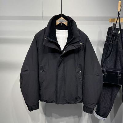 冬季新款2026国标50白鸭绒爆款加厚围领保暖男士假二件羽绒服