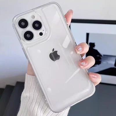 新款透明太空壳苹果17/16/15/14手机壳iPhone13/12/11软壳xs/高级