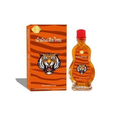 【泰版泰虎油】三叉神经头痛肩颈背腰间盘突出膝盖关节按摩专用油