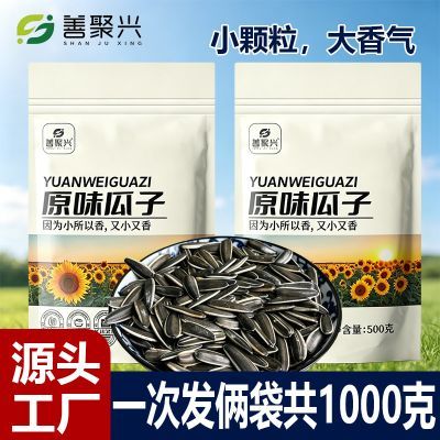 善聚兴净重二斤原味瓜子炒货内蒙古小颗粒葵花籽炒熟瓜子零食批发