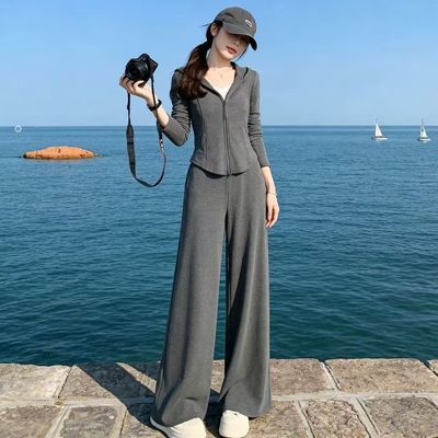 高级秋季女装一整套女套装2026新款修身显气质显瘦两件套装潮