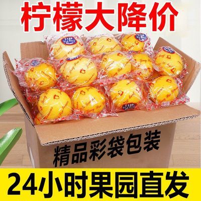 安岳柠檬正宗新鲜薄皮多汁四川泡水水果奶茶鲜果整箱大果果园直发