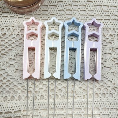 【豆噗噗】海星拼豆笔双针70豆拼豆工具2.6mm豆3d打印拼豆工具
