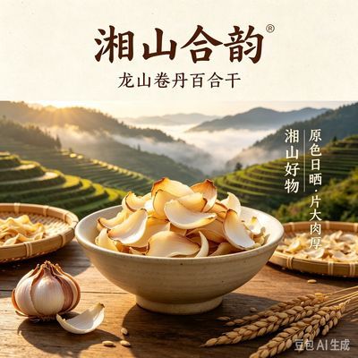 湖南正宗龙山卷丹百合干货无硫新货新鲜煮粥煲汤无添加