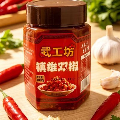 云南镇雄双辣300g鲜辣入味自制辣椒酱拌饭拌面炒菜蒸鱼调料朝天椒