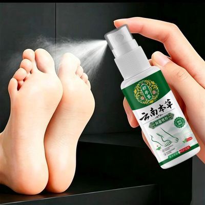脚痒脚起泡烂脚丫专用脱皮脚真菌脚趾缝糜烂脚除臭喷雾