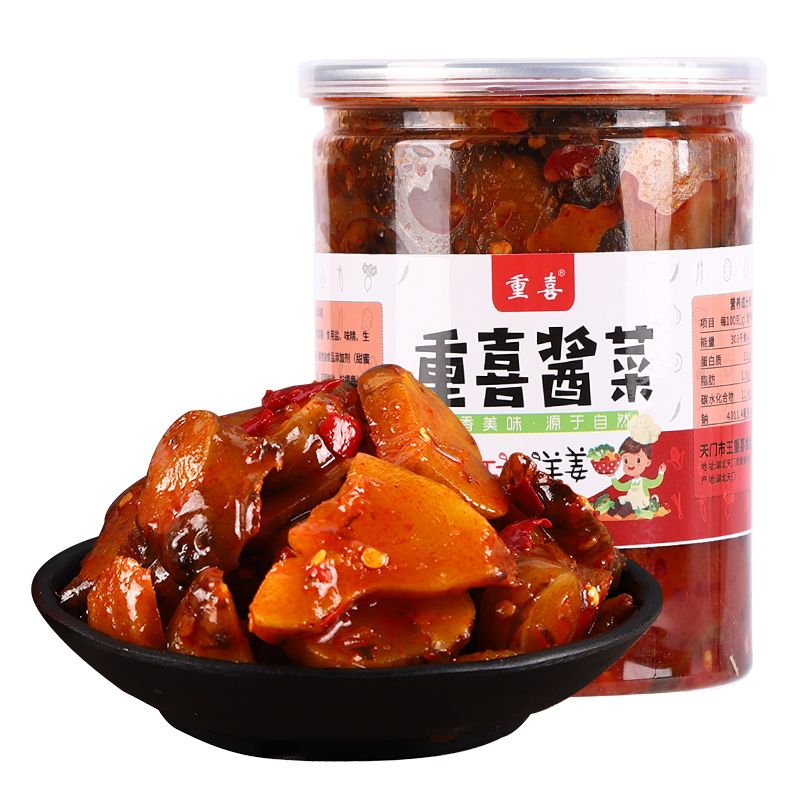 瓶装500g/250g下饭菜酸甜洋姜开胃农家湖北特产微辣鬼子姜散装