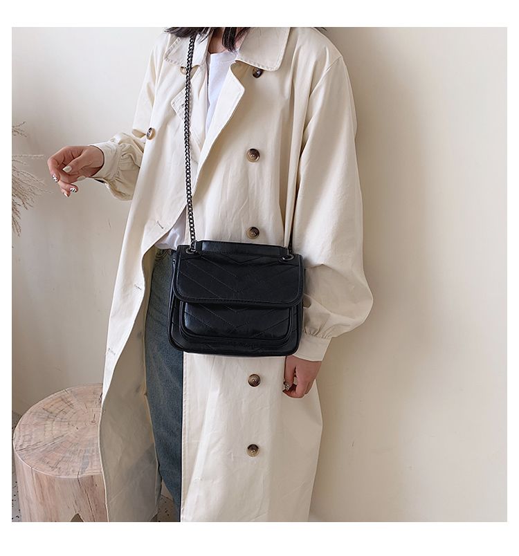 Stylish Women's Crossbody Shoulder Bag, Versatile Textured Design_voghion.com