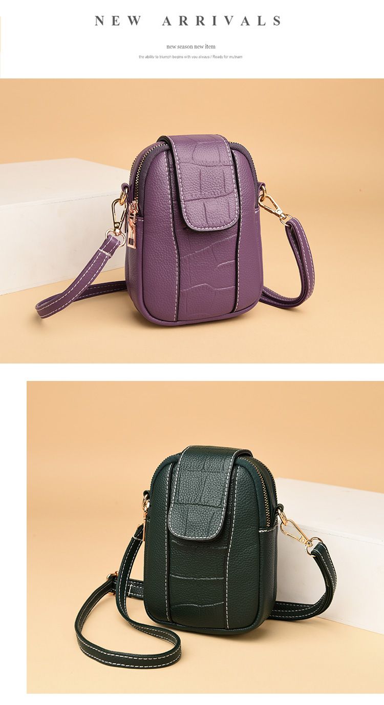 Boyatu 2024 new versatile mini fashionable and simple women's mobile phone crossbody bag_voghion.com