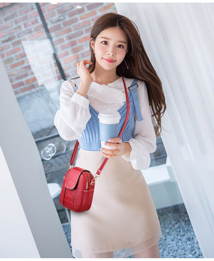 Boyatu 2024 new versatile mini fashionable and simple women's mobile phone crossbody bag_voghion.com