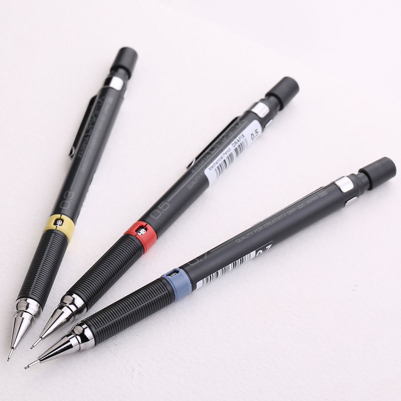 日本原产进口，便携防滑，带灰度指示：ZEBRA斑马牌 绘图自动铅笔DM5-300