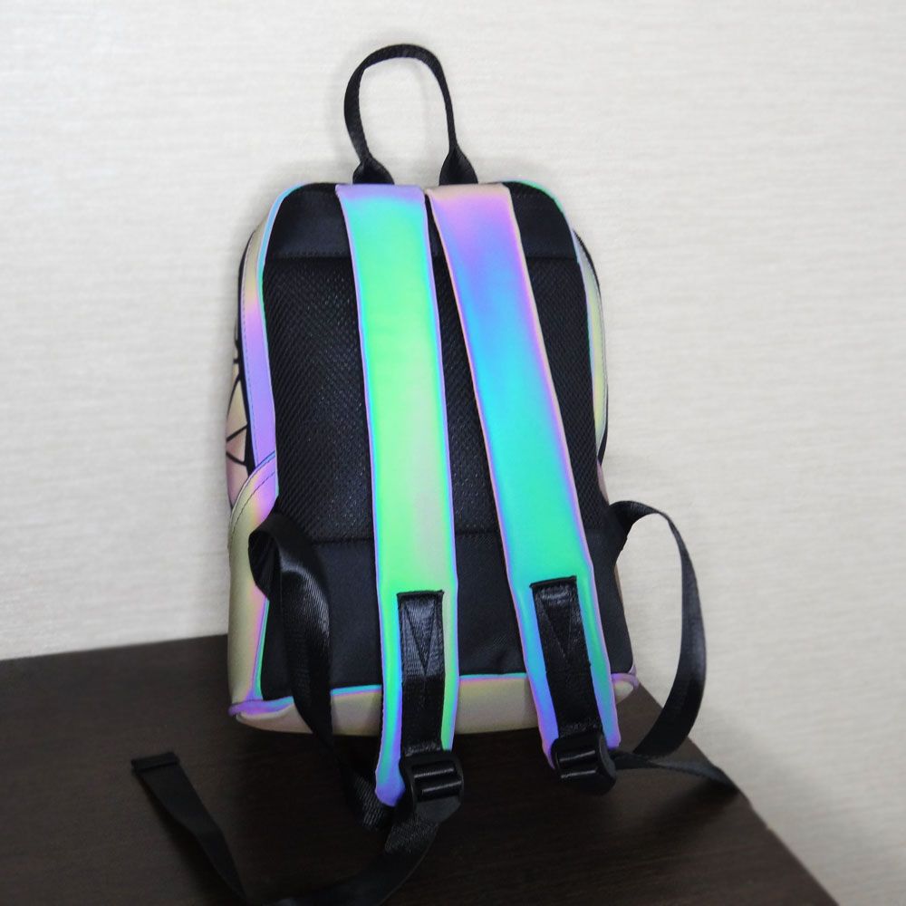 Cool Luminous Personality Fashion Laser Color-Changing Shoulder Student White-Collar Travel Backpack