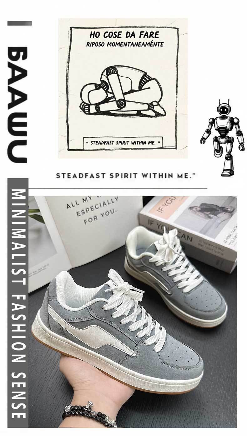 Versatile Height-increasing Skateboard Shoes For Couples Trendy_voghion.com