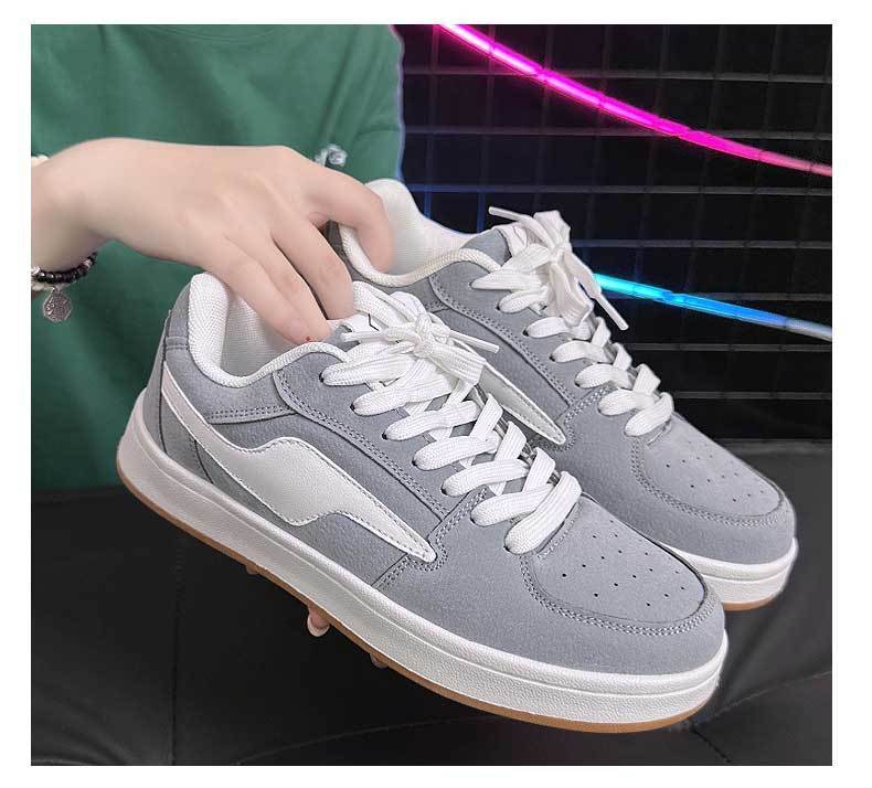 Versatile Height-increasing Skateboard Shoes For Couples Trendy_voghion.com