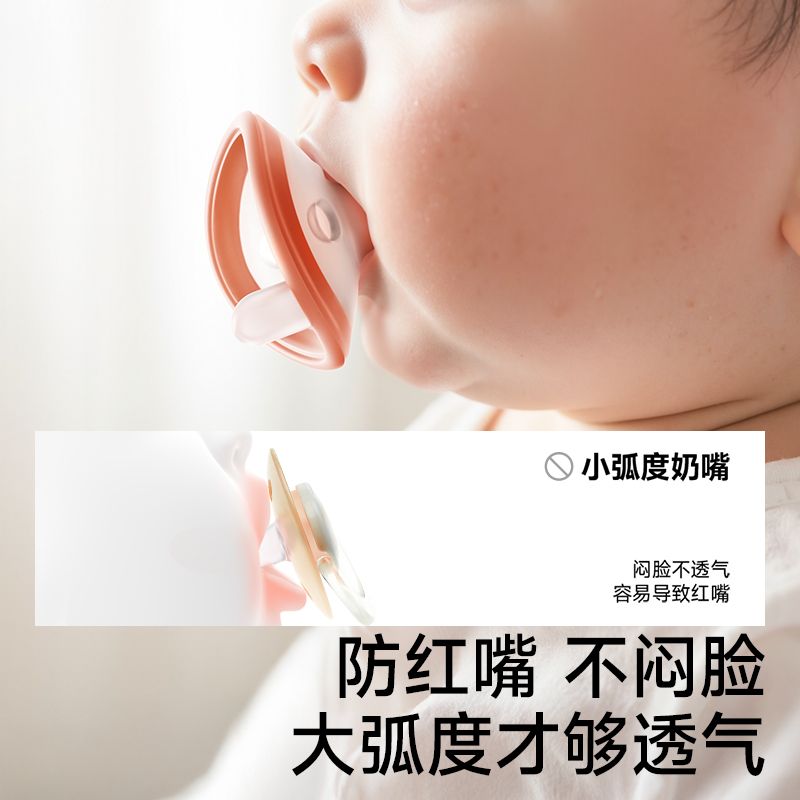 【1代-常规款】佳尔优优拇指安抚奶嘴婴儿新生0到3-6个月防胀气 图片 6