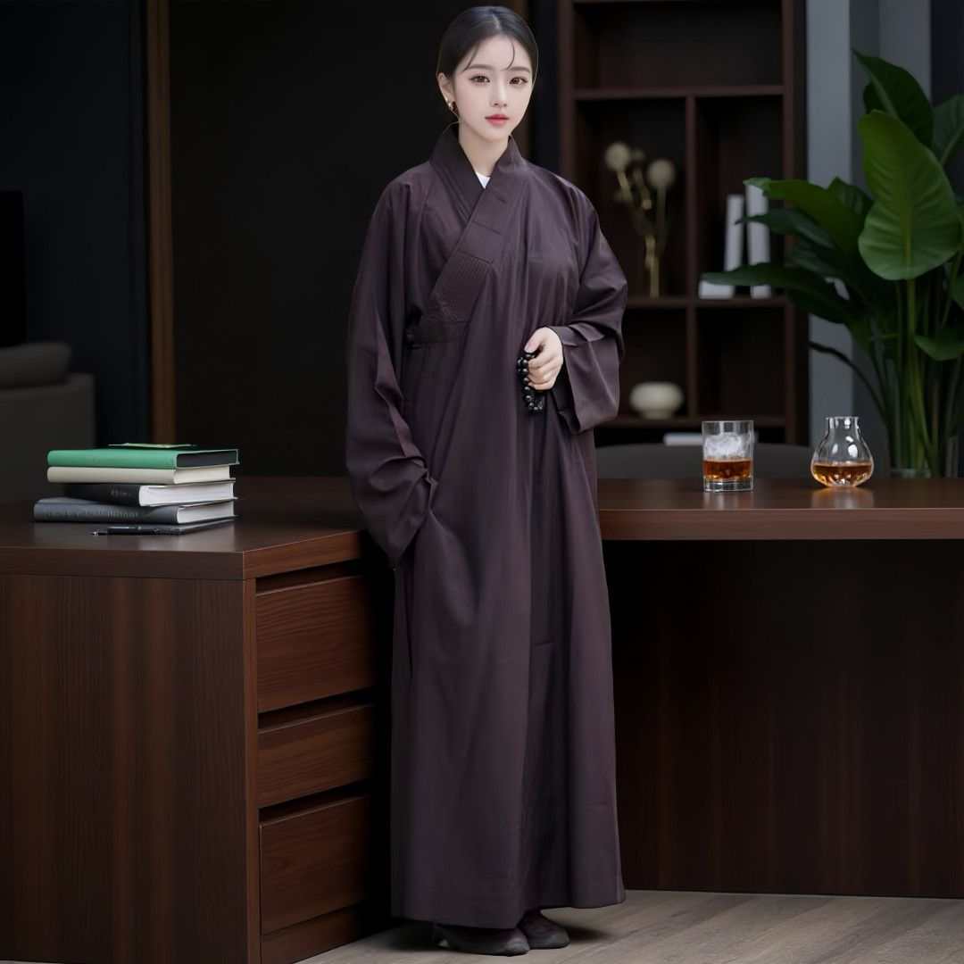 2025春夏唐装男棉麻套装茶服古风禅修服中国风中山装民族装汉服 5