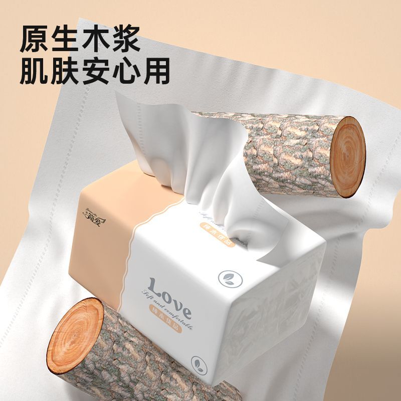 商用擦手纸抽纸整箱批发家用餐巾纸实惠纸巾可湿水面巾纸卫生纸抽 图 6