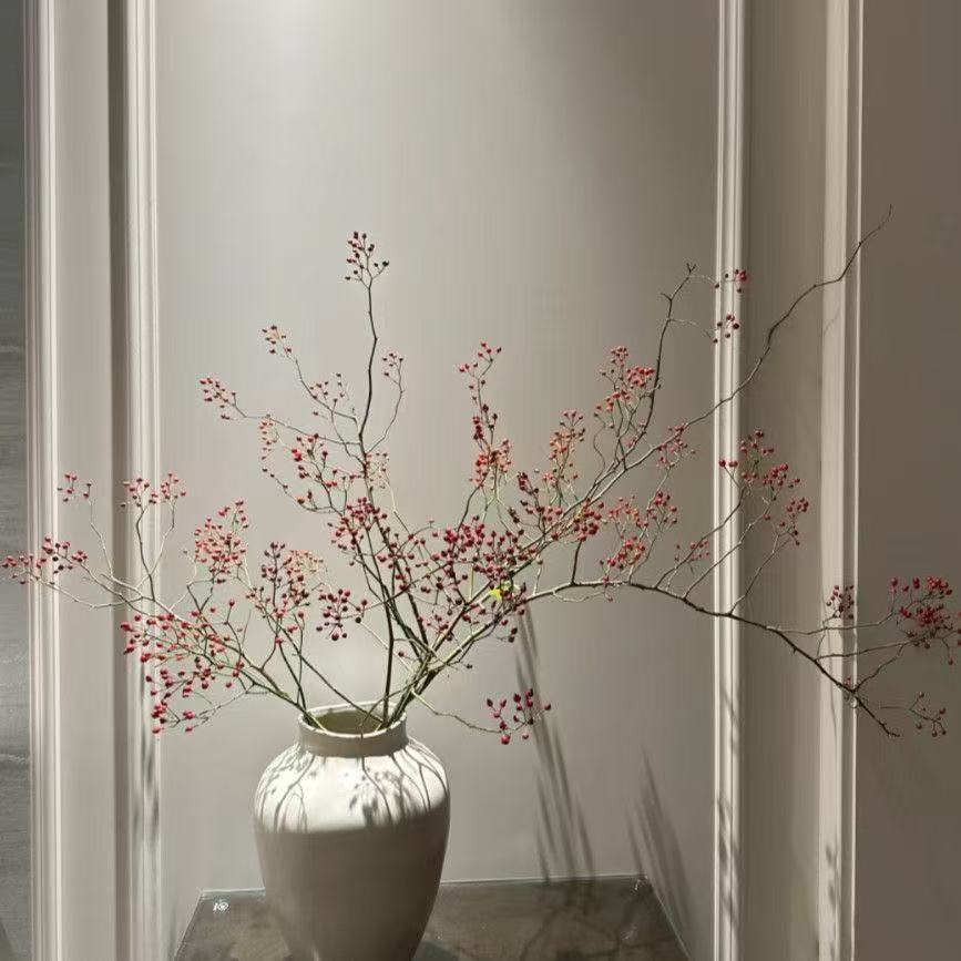 山归来鲜切水培中式插花花材高级山归来室内家居装饰摆件禅意造型 图片 8