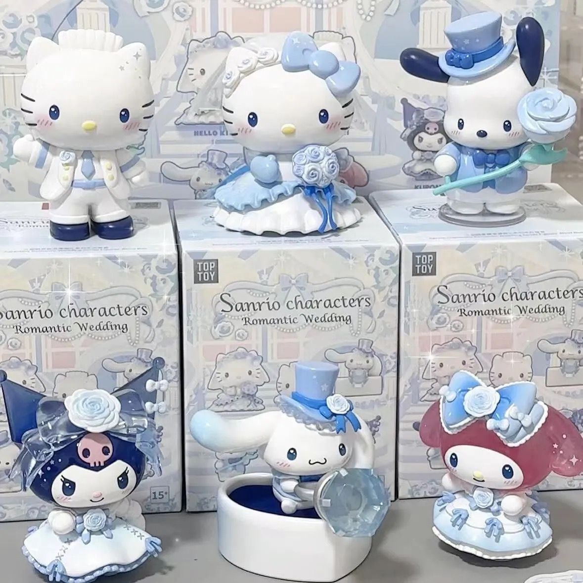Hello Kitty Sanrio Characters Romantic Wedding Series Trendy Toy