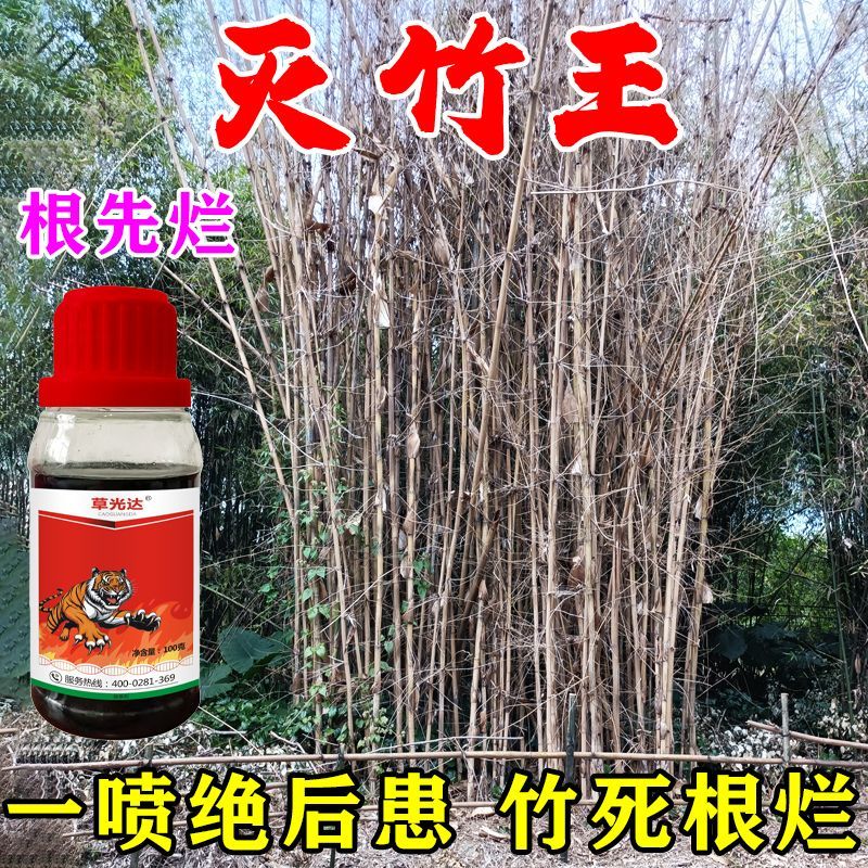 强效除竹】进口原料强烂根剂打竹子烂竹根灌木杂草开荒彻底清理