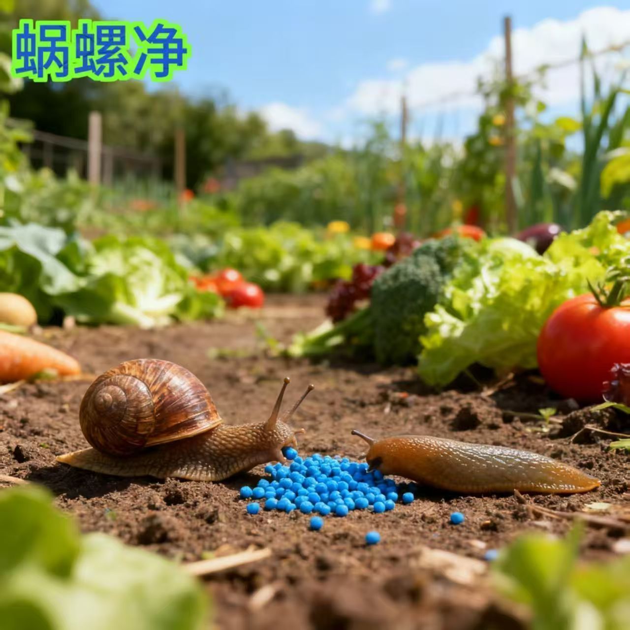 强效蜗牛药菜地专用杀螺药菜地蜗牛鼻涕虫福寿螺水稻田杀螺剂
