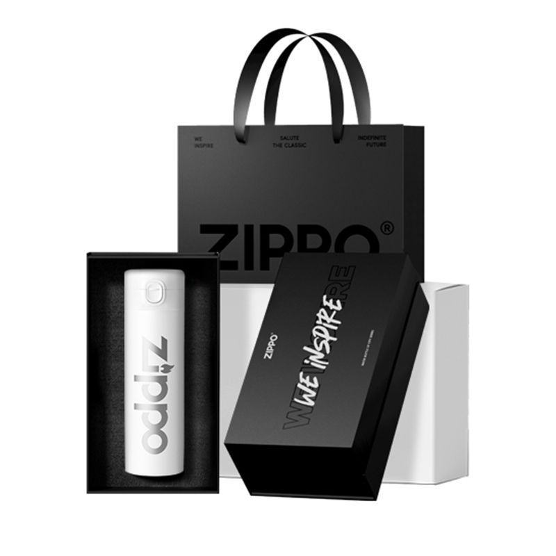 Zippo保温杯450ml大容量便携泡茶杯316不锈钢初高中弹盖保冷杯子 图片 10