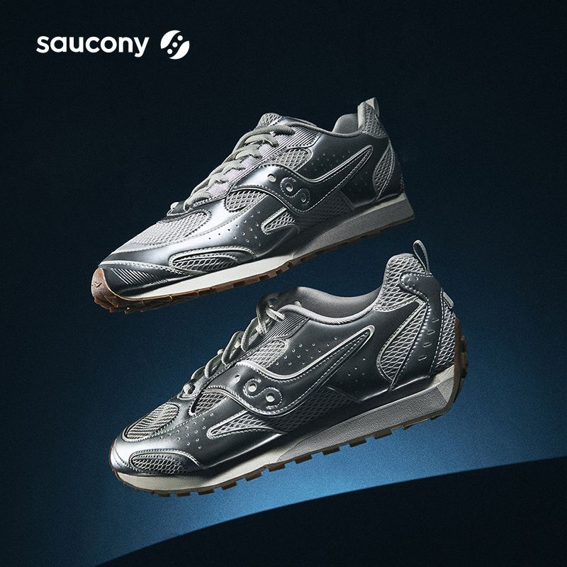 Saucony索康尼TRAINER 80X薄底美式复古潮流低帮运动休闲鞋情侣