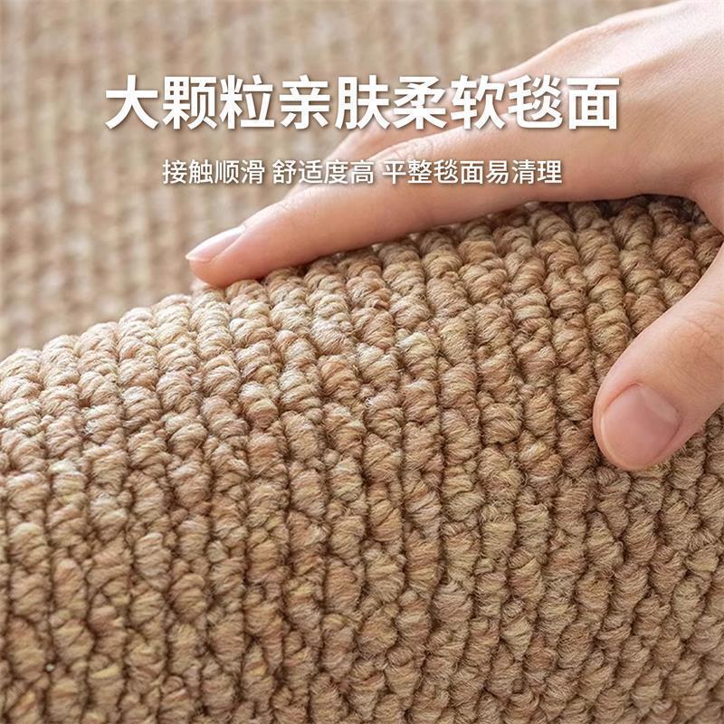 浴室卫生间防滑吸水厨房防油地垫可裁剪仿剑麻厕所地毯蹭土易清理 图片 4
